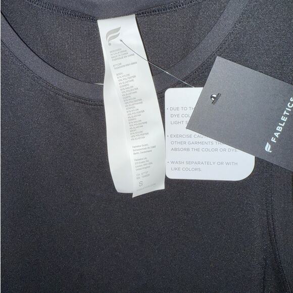 New Fabletics Women's Feather Tech+ Muscle Tank Black size S - Picture 6 of 9